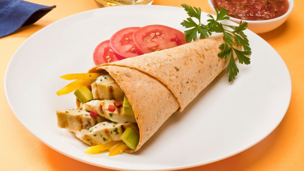 Gezonde wraps met kip snel, gezond en simpel! Gezond Levensplan